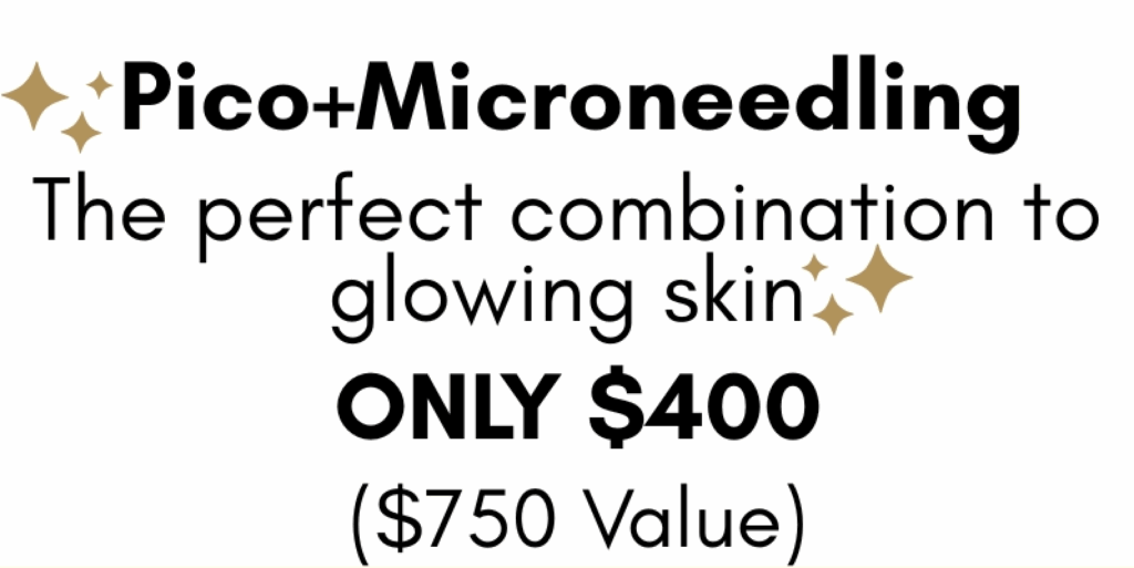Glowing Skin Sale. Pico Laser. Microneedling. SkinPen